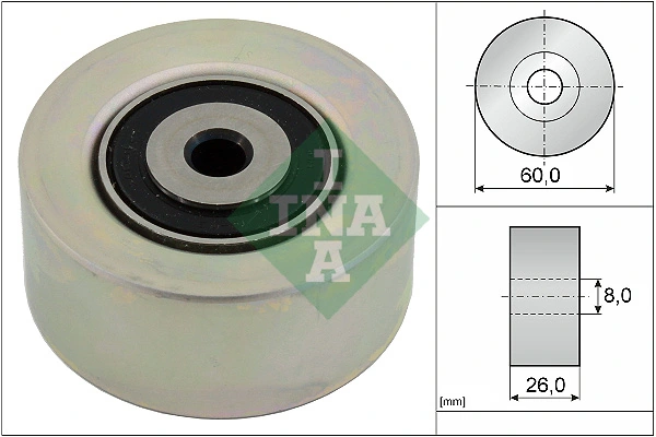 Tensioner Pulley, V-ribbed belt